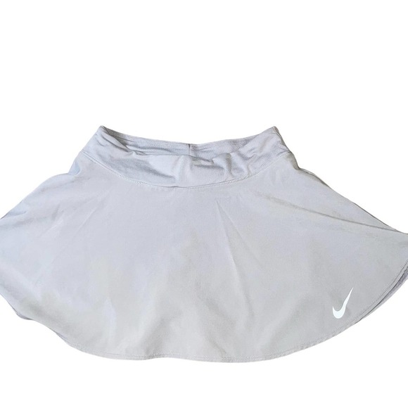 Nike golf skort skirt shorts gray mini circle skater athletic pull on SZ SM - Picture 1 of 9